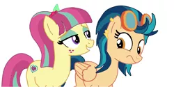 Size: 1094x549 | Tagged: safe, derpibooru import, indigo zap, sour sweet, ponified, equestria girls, friendship games