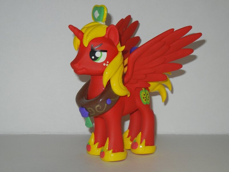 Size: 1024x768 | Tagged: artist:silverband7, big macintosh, brushable, craft, custom, derpibooru import, irl, photo, princess big mac, safe, solo, toy