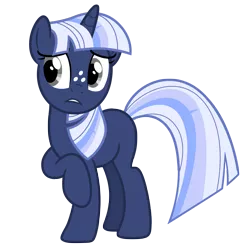 Size: 5000x5134 | Tagged: safe, artist:estories, derpibooru import, edit, oc, oc:silverlay, unofficial characters only, pony, unicorn, absurd resolution, blank flank, freckles, not twilight sparkle, recolor, simple background, solo, transparent background, vector, worried