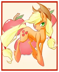 Size: 1240x1521 | Tagged: applejack, artist:goosebumps-fan57, derpibooru import, safe, solo