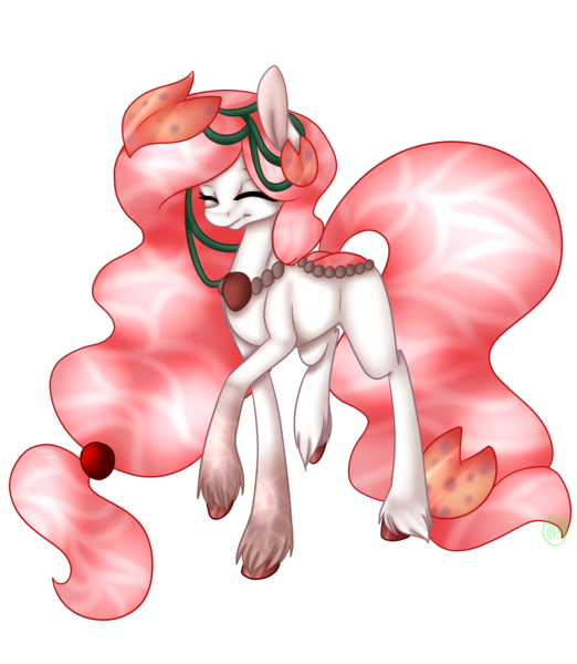 Size: 2000x2300 | Tagged: safe, artist:immagoddampony, derpibooru import, oc, oc:lotus plaza, unofficial characters only, original species, pond pony, solo