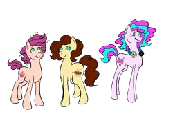 Size: 1024x768 | Tagged: safe, artist:beachygrl92, derpibooru import, oc, oc:birthday surprise, oc:strawberry twist, oc:sugar rush, unofficial characters only, offspring, parent:cheese sandwich, parent:pinkie pie, parents:cheesepie