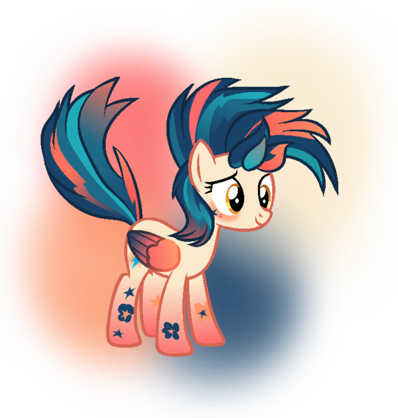 Size: 753x790 | Tagged: safe, artist:berrypunchrules, derpibooru import, indigo zap, ponified, pony, equestria girls, friendship games, equestria girls ponified, rainbow power, rainbow power-ified, simple background, solo, transparent background