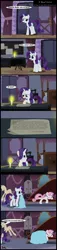 Size: 1398x6113 | Tagged: artist:toxic-mario, blanket, comic, derpibooru import, fainting couch, note, rarity, safe, sweetie belle