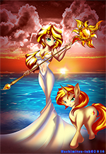 Size: 150x217 | Tagged: safe, artist:hachimitsu-ink, derpibooru import, sunset shimmer, pony, equestria girls, breasts, busty sunset shimmer, picture for breezies, self ponidox