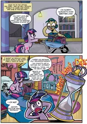 Size: 1014x1449 | Tagged: comic drama, derpibooru import, edit, idw, idw drama, safe, spoiler:comic, spoiler:comic40, twilight sparkle, vulgar