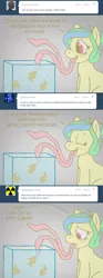 Size: 700x1872 | Tagged: aquarium, artist:aisu-isme, ask the creepy ponies, derpibooru import, fish, oc, oc:kala marie, safe, squid, tentacles, unofficial characters only