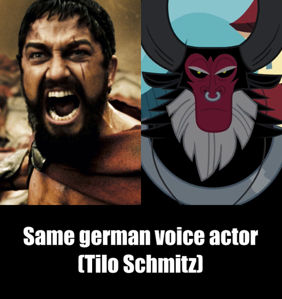 300 Beard Derpibooru Import Exploitable Meme German Germany Leonidas Lord Tirek Meme Nose Ring Open Mouth Piercing Rage Safe Same Voice Actor Serious Face This Is Sparta Tilo Schmitz Twibooru