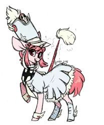 Size: 432x521 | Tagged: artist:tenebristayga, derpibooru import, kill la kill, nonon jakuzure, ponified, safe, simple background, solo, transparent background