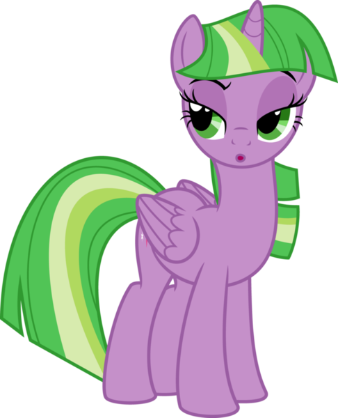 Size: 804x993 | Tagged: safe, artist:blah23z, derpibooru import, edit, spike, twilight sparkle, twilight sparkle (alicorn), alicorn, pony, barb, female, mare, palette swap, ponified spike, recolor, rule 63, simple background, solo, spikeycorn, transparent background, vector