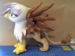 Size: 1024x768 | Tagged: safe, artist:plushpuppy, artist:plushypuppy, derpibooru import, gilda, gryphon, irl, photo, plushie, solo