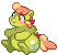 Size: 53x50 | Tagged: safe, artist:mellowhen, derpibooru import, oc, oc:bric-a-brac, unofficial characters only, pegasus, pony, animated, bread, chubby, donut, eating, fat, food, loop, pixel art, solo, sprite