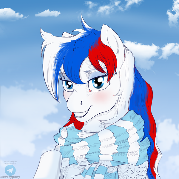 Size: 2500x2500 | Tagged: artist:lucky dragoness, derpibooru import, female, nation ponies, oc, oc:marussia, ponified, russia, safe, solo, unofficial characters only