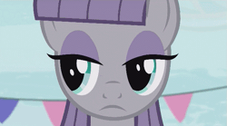 Size: 639x355 | Tagged: animated, derpibooru import, maud pie, safe, screencap, solo, the gift of the maud pie