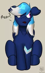 Size: 3500x5663 | Tagged: safe, artist:melodicstream, derpibooru import, oc, oc:noxy, unofficial characters only, pegasus, pony, behaving like a cat, cute, sitting, solo