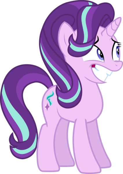 Size: 1992x2815 | Tagged: artist:sketchmcreations, derpibooru import, nervous, nervous grin, safe, simple background, solo, starlight glimmer, the crystalling, transparent background, vector