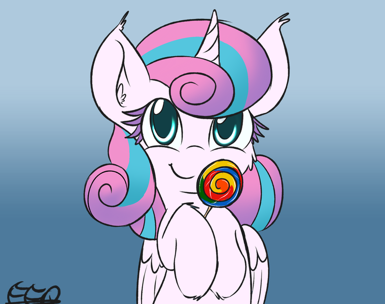 Size: 2024x1600 | Tagged: artist:freefraq, candy, cute, derpibooru import, flurrybetes, food, freefraq is trying to murder us, lollipop, princess flurry heart, safe, solo, the crystalling