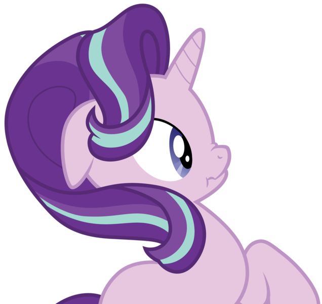 Size: 3856x3636 | Tagged: .ai available, artist:cloudyglow, derpibooru import, safe, scrunchy face, simple background, solo, starlight glimmer, transparent background, vector