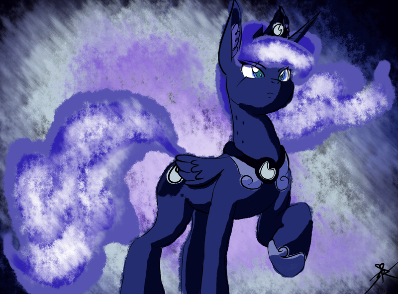 Size: 2048x1516 | Tagged: artist:marvelousqueen, derpibooru import, princess luna, safe, solo