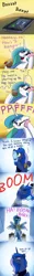 Size: 1200x9600 | Tagged: safe, artist:anticular, derpibooru import, princess celestia, princess luna, pony, ask sunshine and moonbeams, bipedal, brush, brushing, clothes, crossover, dialogue, disney, drink, kuzco, levitation, magic, mobile phone, open mouth, phone, reference, shirt, spit take, suitcase, sunglasses, telekinesis, the emperor's new groove, vacation