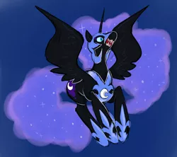 Size: 1928x1711 | Tagged: artist:perfectaquarium, derpibooru import, nightmare moon, safe, solo