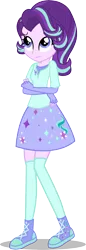Size: 594x1729 | Tagged: safe, artist:steampunksalutation, derpibooru import, starlight glimmer, equestria girls, clothes, commission, cute, equestria girls-ified, fingerless gloves, glimmerbetes, gloves, simple background, smiling, solo, transparent background, vector