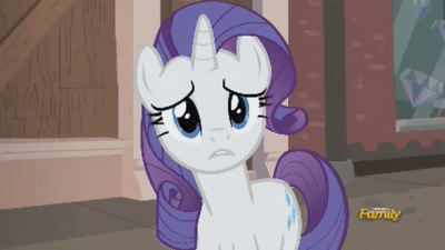 Size: 400x225 | Tagged: safe, derpibooru import, screencap, rarity, the gift of the maud pie, :o, animated, discovery family logo, faic, frown, funny face, gritted teeth, mood swing, open mouth, psssdwr, raised eyebrow, solo, tongue out, wide eyes