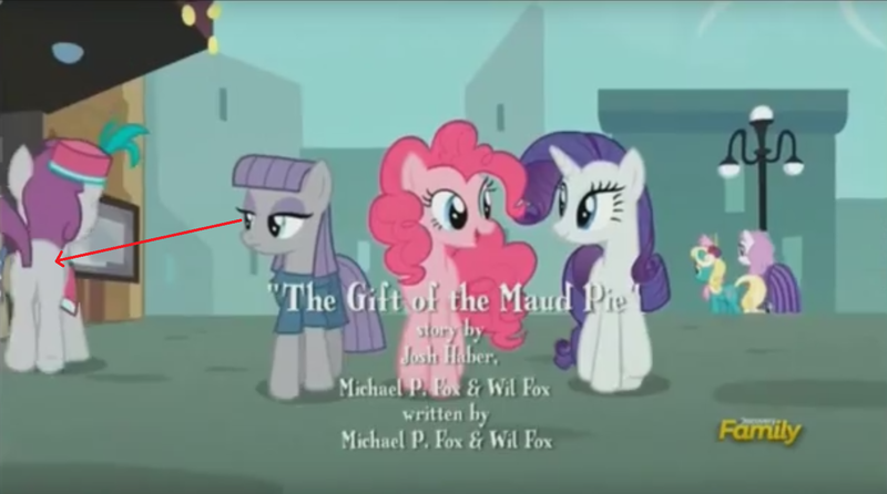 Size: 1594x889 | Tagged: animation error, derpibooru import, maud pie, pinkie pie, pinot noir, rarity, safe, screencap, shiraz, silver berry, the gift of the maud pie