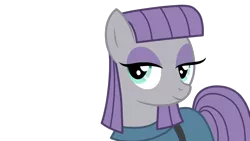 Size: 1366x768 | Tagged: artist:luchita27, clothes, derpibooru import, maud pie, safe, simple background, smiling, solo, the gift of the maud pie, transparent background, vector