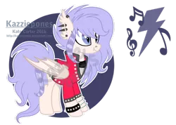 Size: 1024x731 | Tagged: safe, artist:kazziepones, derpibooru import, oc, unofficial characters only, bat pony, pony, bat pony oc, bracelet, clothes, ear piercing, earring, jacket, leather jacket, nose piercing, piercing, rocker, simple background, solo, spiked wristband, transparent background