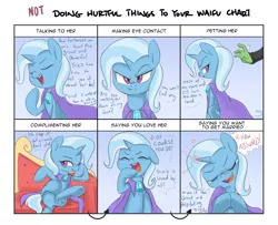 Size: 1600x1300 | Tagged: safe, artist:adequality, artist:jessy, derpibooru import, trixie, oc, oc:anon, human, pony, unicorn, chart, confession, cute, diatrixes, doing loving things, dreamworks face, female, futurama, great and powerful, hand, heart, mare, meme, noblewoman's laugh, solo, third person, tsundere, tsunderixie, waifu