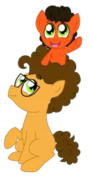 Size: 1024x2007 | Tagged: artist:crazynutbob, brothers, cheese sandwich, colt, cute, derpibooru import, diacheeses, male, oc, oc:tomato sandwich, safe, siblings, waving, younger