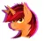 Size: 2571x2429 | Tagged: safe, artist:zaldia-mavi, derpibooru import, oc, oc:paint star, unofficial characters only, bust, commission, image, jpeg, my little pony, portrait