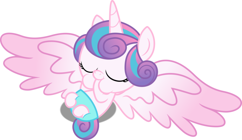 Size: 6000x3473 | Tagged: absurd resolution, artist:dashiesparkle, derpibooru import, diaper, hoof sucking, ponyscape, princess flurry heart, safe, simple background, solo, .svg available, the crystalling, transparent background, vector