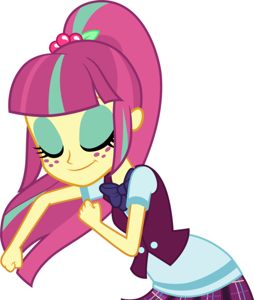 Size: 3357x3976 | Tagged: safe, artist:famousmari5, derpibooru import, sour sweet, acadeca, equestria girls, friendship games, bowtie, bump, butt bump, butt smash, clothes, crystal prep academy, crystal prep academy uniform, crystal prep shadowbolts, cute, eyes closed, freckles, pleated skirt, school uniform, simple background, skirt, solo, sourbetes, transparent background, vector