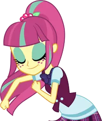 Size: 3357x3976 | Tagged: safe, artist:famousmari5, derpibooru import, sour sweet, acadeca, equestria girls, friendship games, bowtie, bump, butt bump, butt smash, clothes, crystal prep academy, crystal prep academy uniform, crystal prep shadowbolts, cute, eyes closed, freckles, pleated skirt, school uniform, simple background, skirt, solo, sourbetes, transparent background, vector