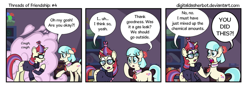 Size: 1200x431 | Tagged: artist:digitaldasherbot, coco pommel, comic, comic:threads of friendship, derpibooru import, moondancer, safe