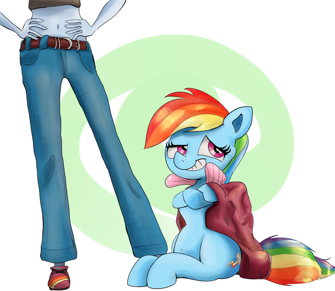 Size: 2376x2066 | Tagged: safe, artist:chrischin, derpibooru import, rainbow dash, equestria girls, belly button, clothes, human ponidox, jacket, midriff