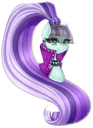 Size: 1280x1756 | Tagged: safe, artist:fluffymaiden, derpibooru import, coloratura, countess coloratura, heart eyes, ponytail, simple background, solo, transparent background, vector, veil, wingding eyes