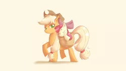 Size: 900x506 | Tagged: apple bloom, applejack, artist:rizkitsuneki, basket, cute, derpibooru import, eyes closed, ponies riding ponies, safe, sisters, sleeping