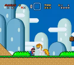 Size: 508x443 | Tagged: safe, derpibooru import, edit, oc, oc:kaos meleer, crossover, mario, super mario bros., super mario world