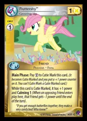 Size: 359x500 | Tagged: ccg, derpibooru import, enterplay, filly, fluttershy, marks in time, merchandise, safe