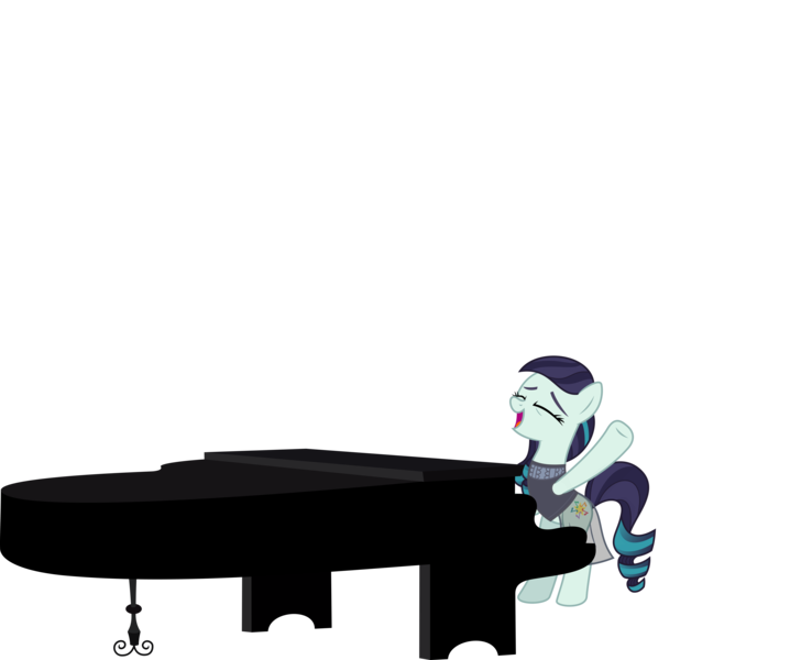 Size: 12044x10060 | Tagged: absurd resolution, artist:aethon056, coloratura, derpibooru import, piano, safe, simple background, solo, .svg available, the mane attraction, transparent background, vector