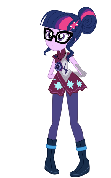 Size: 8000x12800 | Tagged: safe, artist:evil-sparkle, derpibooru import, sci-twi, twilight sparkle, equestria girls, friendship games, absurd resolution, archery, archery clothes, boots, glasses, magic capture device, simple background, solo, sports, transparent background, vector