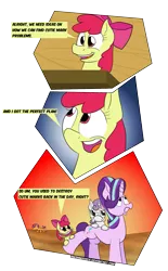 Size: 1051x1690 | Tagged: apple bloom, artist:sneshneeorfa, comic, cutie mark crusaders, derpibooru import, dialogue, faic, on your marks, safe, scootaloo, starlight glimmer, sweetie belle, unamused