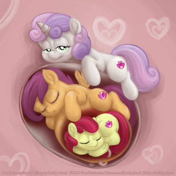 Size: 1500x1500 | Tagged: apple bloom, artist:smudge proof, cute, cutie mark, cutie mark crusaders, derpibooru import, female, fetish, foalcon, god is dead, inception, lesbian, looking at you, matryoshka, matryoshka doll, nested pregnancy, pregception, preggy belle, pregnant, pregnant scootaloo, pregnant sweetie belle, questionable, scootaloo, scootapred, sweetie belle, sweetiepred, the cmc's cutie marks, umbilical cord, unbirthception, unbirthing, vore, voreception, wat