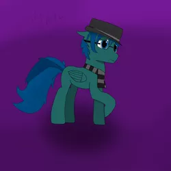 Size: 894x894 | Tagged: safe, artist:tlmoonguardian, derpibooru import, oc, oc:swiftnote, unofficial characters only, pegasus, pony, clothes, cute, glasses, hat, scarf, solo