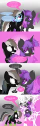 Size: 1434x4498 | Tagged: artist:law44444, bondage, changeling, changelingified, changeling slime, comic, derpibooru import, purple changeling, queen twilight, rainbow dash, safe, species swap, spider web, symbiote, twilight sparkle, venom