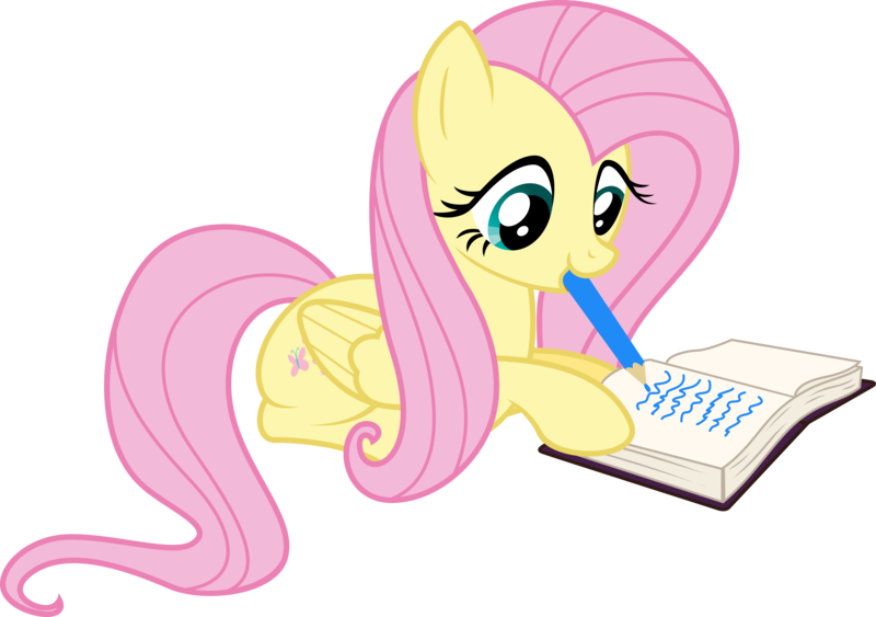 Size: 6000x4223 | Tagged: absurd resolution, artist:vulthuryol00, derpibooru import, filli vanilli, fluttershy, mouth hold, safe, simple background, solo, .svg available, transparent background, vector, writing