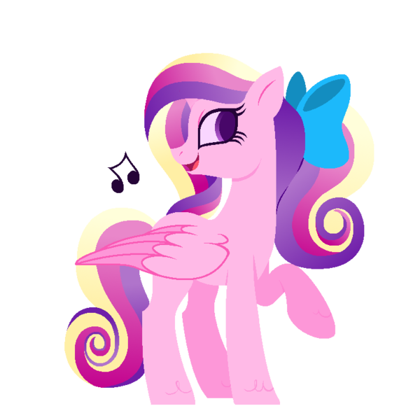 Size: 768x768 | Tagged: artist:carouselunique, derpibooru import, pegasus cadance, princess cadance, safe, solo, teen princess cadance